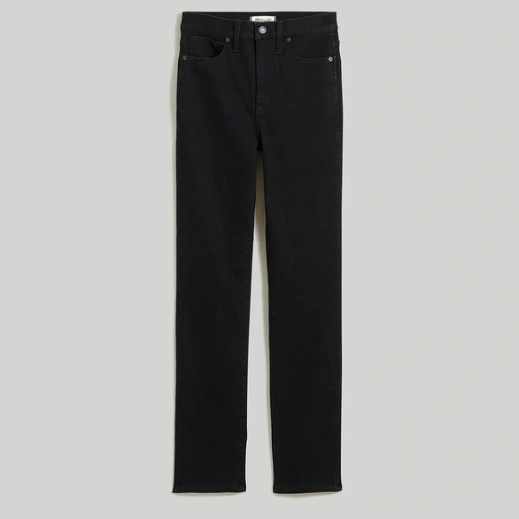 Madewell Black Stovepipe Jeans Size 24 - Picture 6 of 13